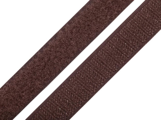 2 cm brown Velcro tape