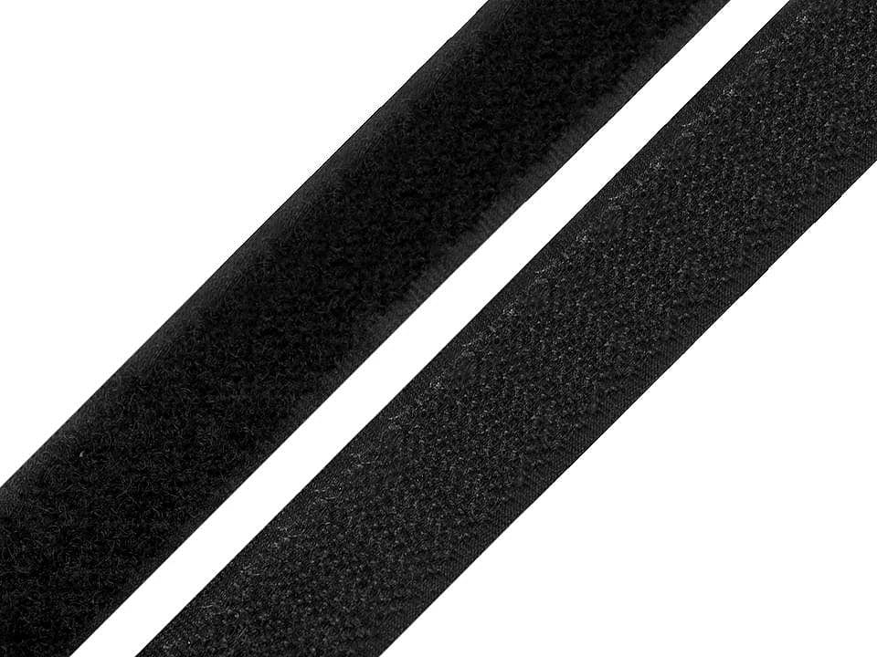 2 cm black Velcro tape