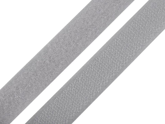2 cm grey Velcro tape